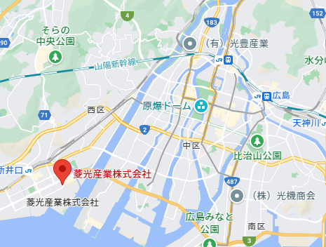 RYOKO TRADING 日本本社 会社マップ